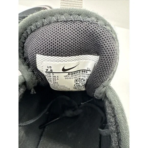 Nike Air Max Dia Women’s Size 7.5 Black Pumice Running Sneakers - Picture 7 of 9